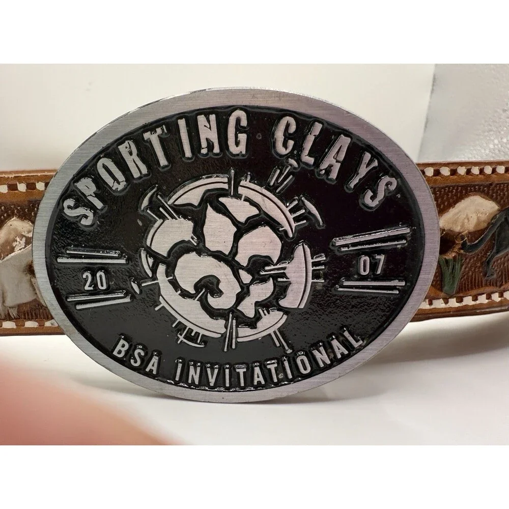 BSA Invitational Sporting Clays 2007 Vintage DynaBuckle Belt